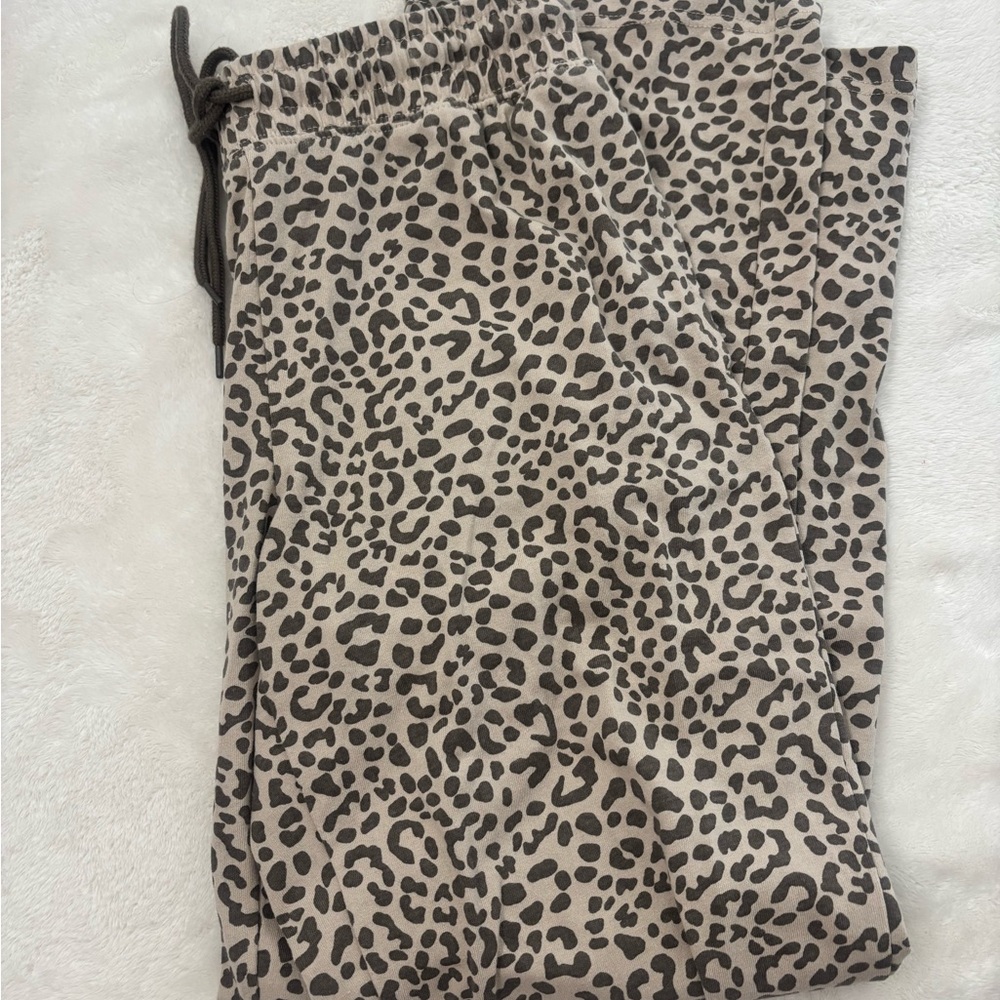 Leopard Print Lounge Pants